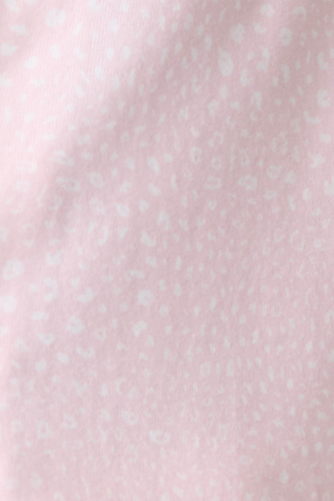 Women's camisole & short sleep set in light pink-ivory leopard dot. Cami has adjustable straps & shelf bra. Short has tie waist. Both with contrast pink striped details.Exclusive collab with Susan G. Komen style.