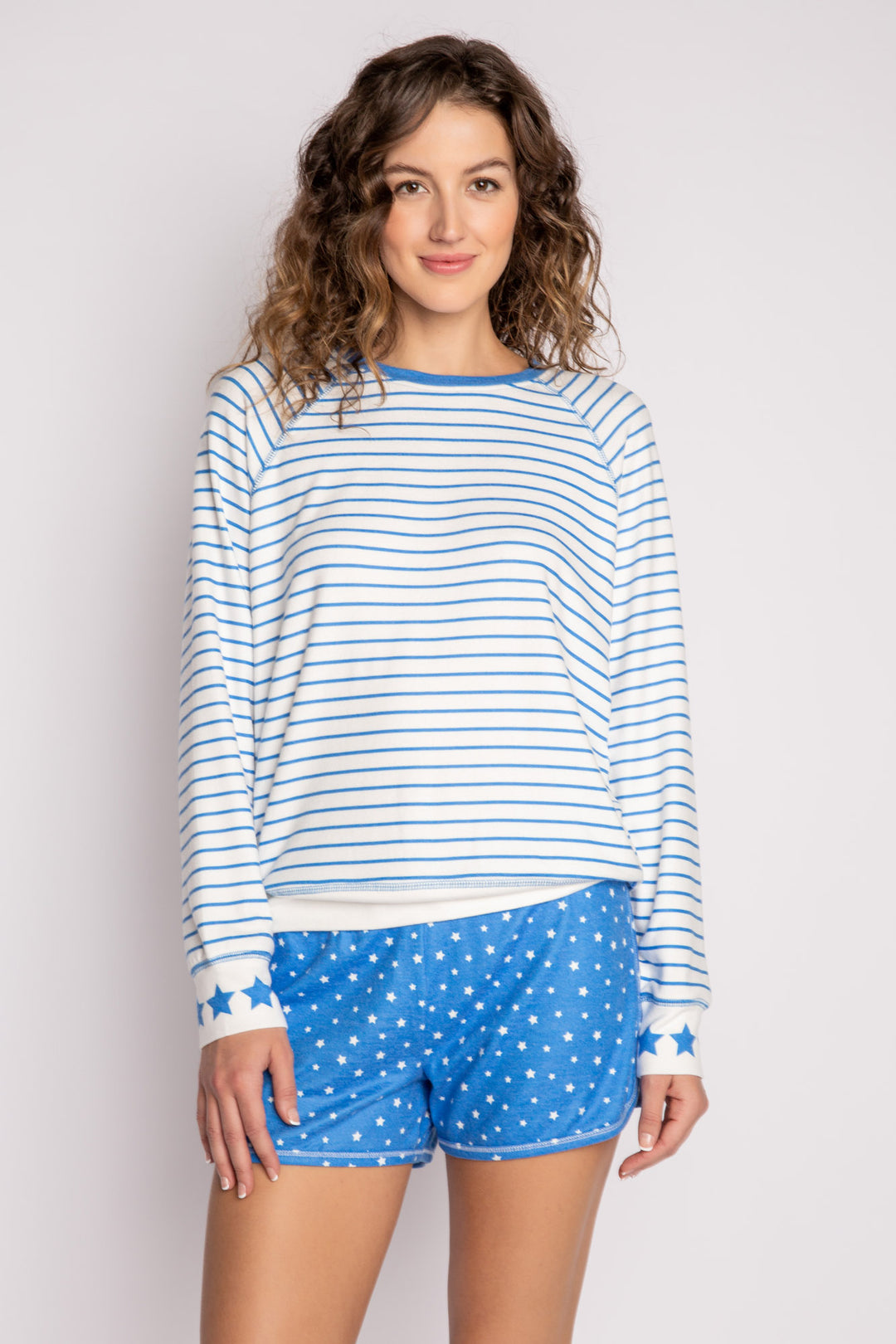 Blue Star Long Sleeve Top - Long Sleeve Tops - P.J. Salvage