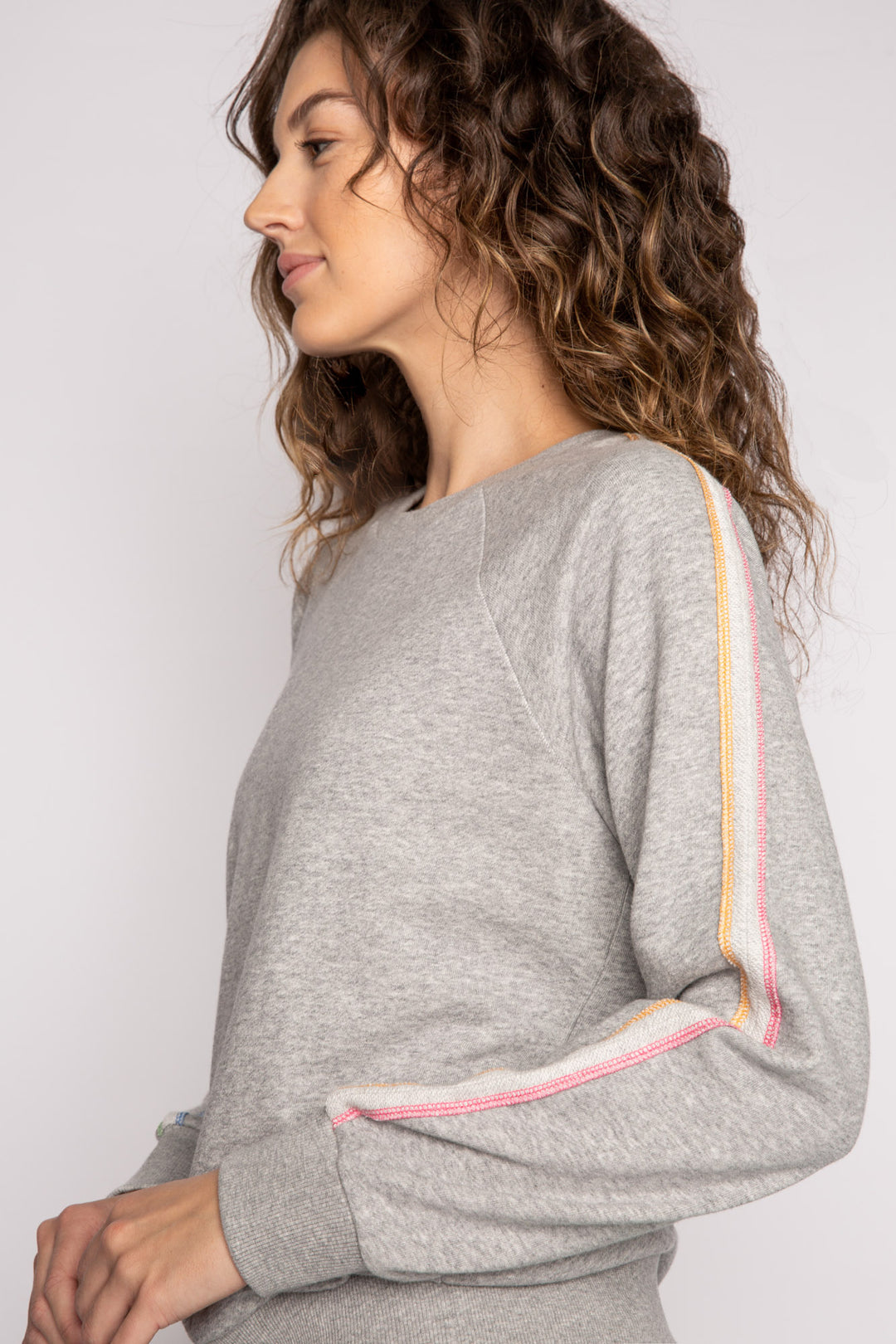 Neon Stripes Long Sleeve Top - Long Sleeve Tops - P.J. Salvage