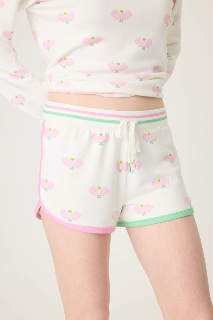 Peachy Party Pickleball Shorts - P.J. Salvage