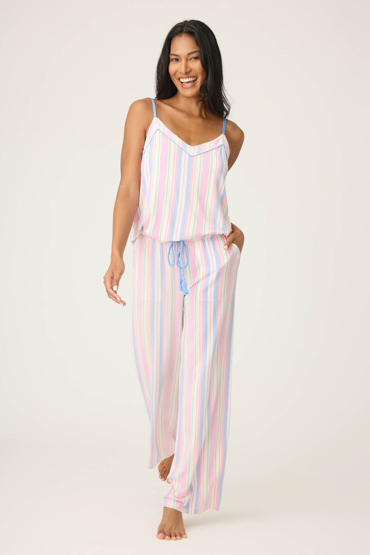 STRIPES V - NECK PJ SET BAYSIDE DREAMS - P.J. Salvage