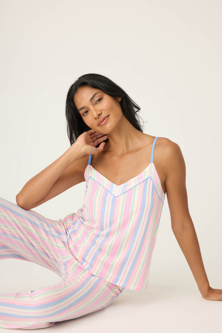 STRIPES V - NECK PJ SET BAYSIDE DREAMS - P.J. Salvage