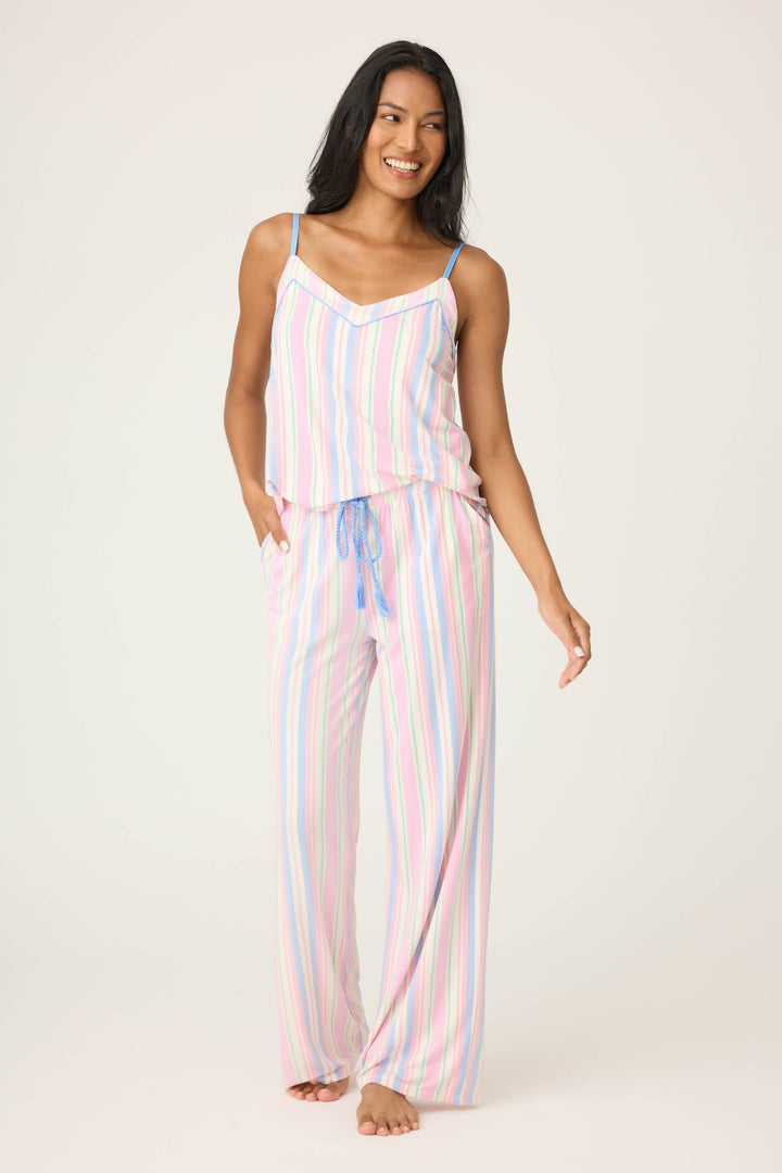 STRIPES V - NECK PJ SET BAYSIDE DREAMS - P.J. Salvage