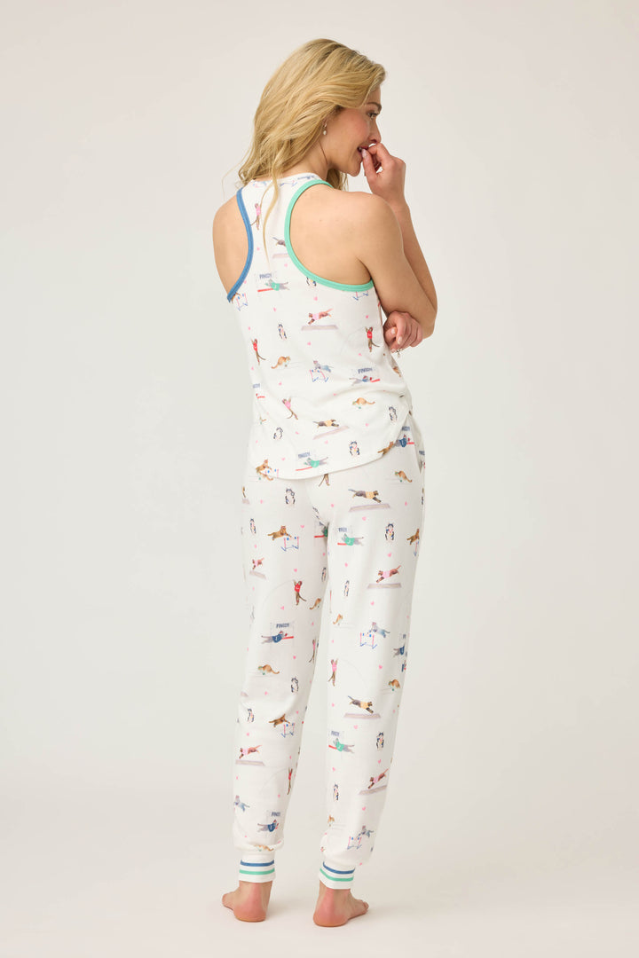 Catletics Cat Print Tank & Pant PJ Set - P.J. Salvage