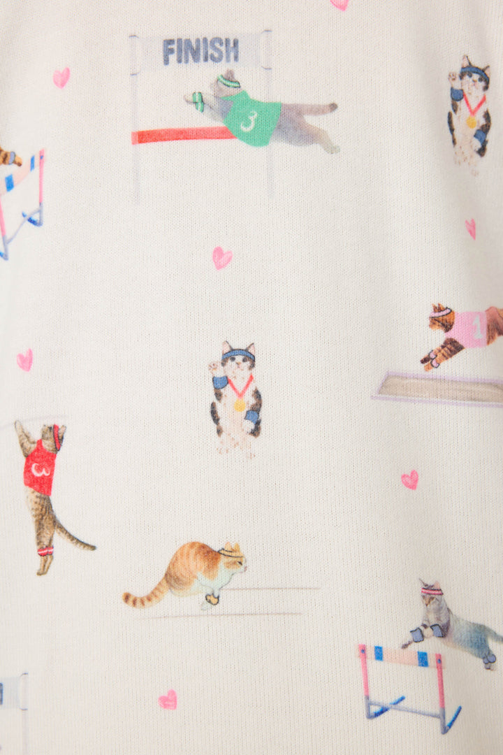 Catletics Cat Print Tank Top - P.J. Salvage