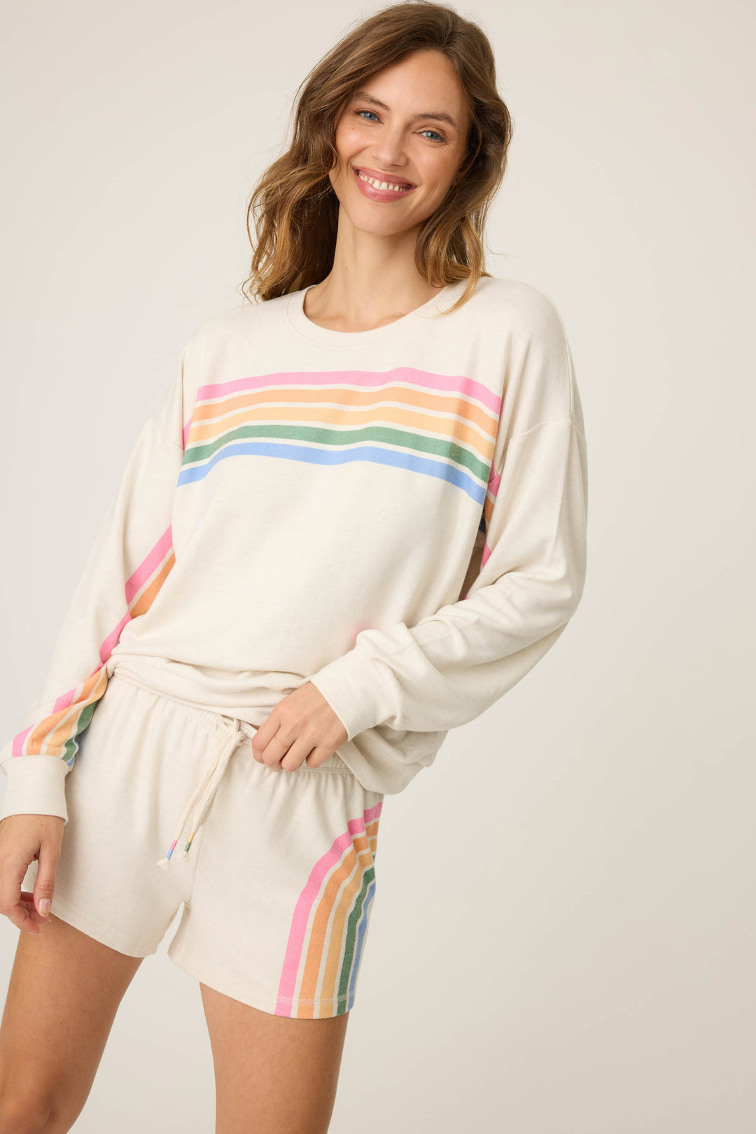 Over The Rainbow Long Sleeve Top - P.J. Salvage