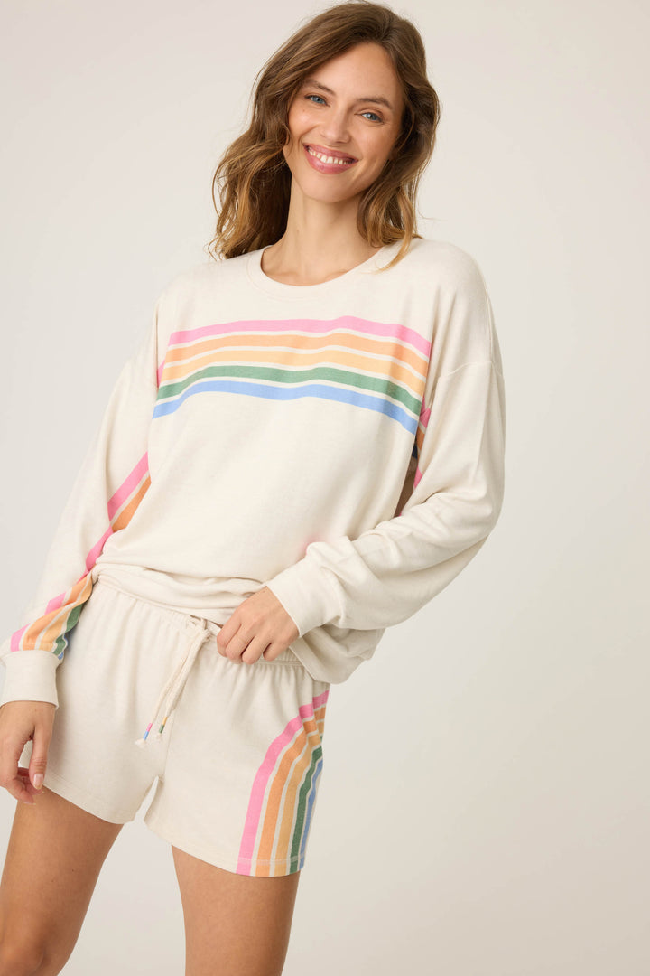 Over The Rainbow Long Sleeve Top - P.J. Salvage