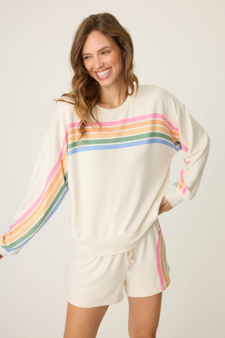 Over The Rainbow Long Sleeve Top - P.J. Salvage