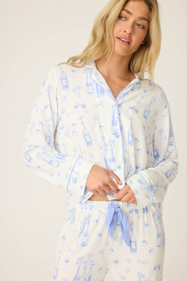 PARIS LONG SLEEVE PARISIAN DREAMS - Long Sleeve Tops - P.J. Salvage