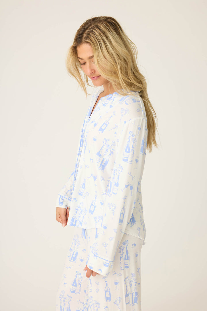 PARIS LONG SLEEVE PARISIAN DREAMS - Long Sleeve Tops - P.J. Salvage