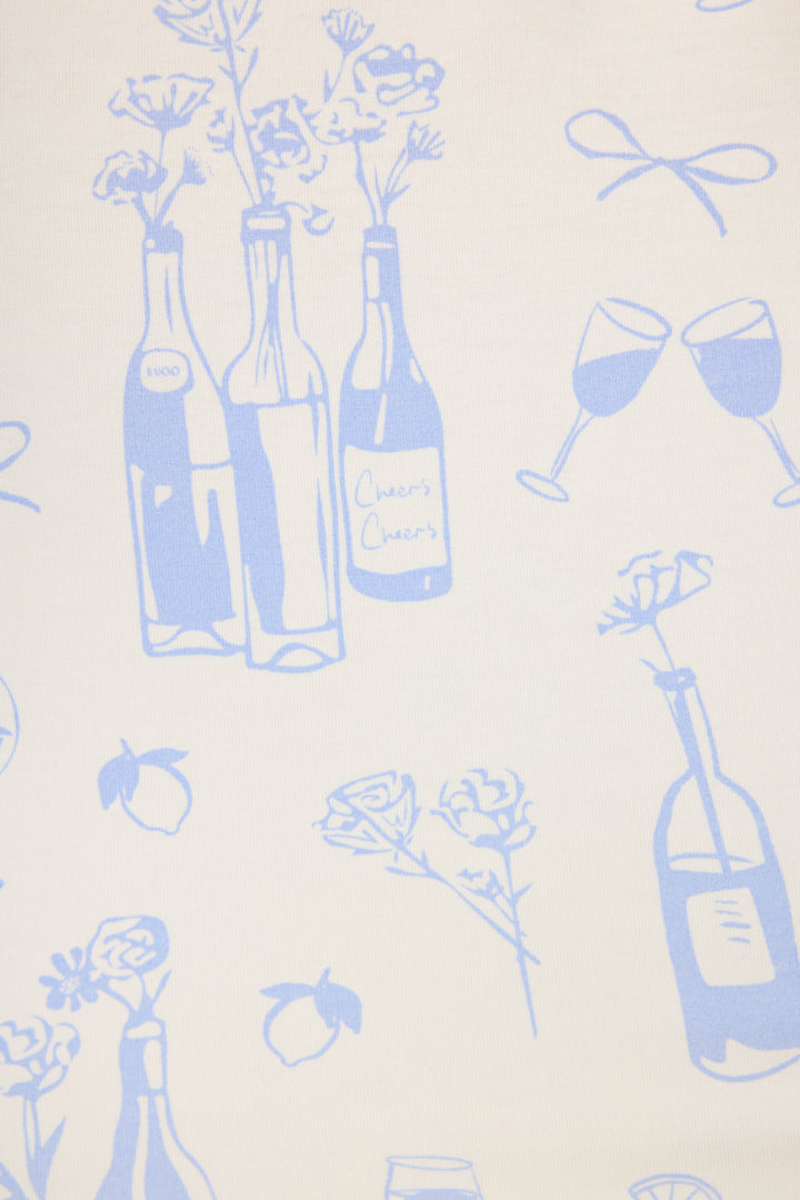 PARIS LONG SLEEVE PARISIAN DREAMS - Long Sleeve Tops - P.J. Salvage