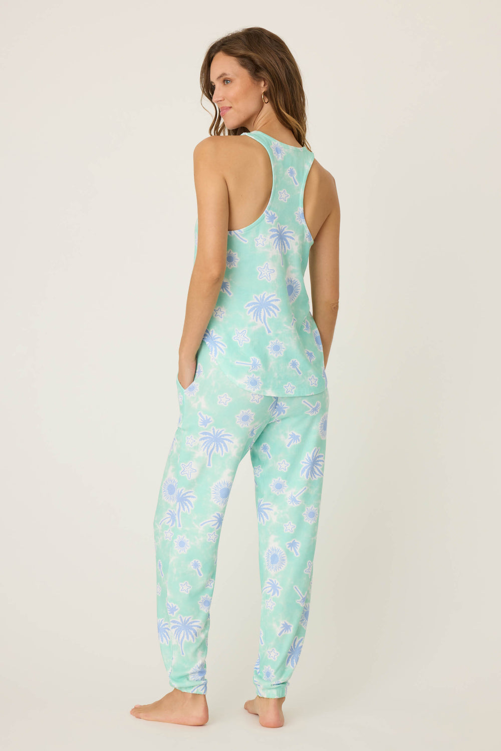 PALM TREE PJ SET VACAY VIBES - P.J. Salvage