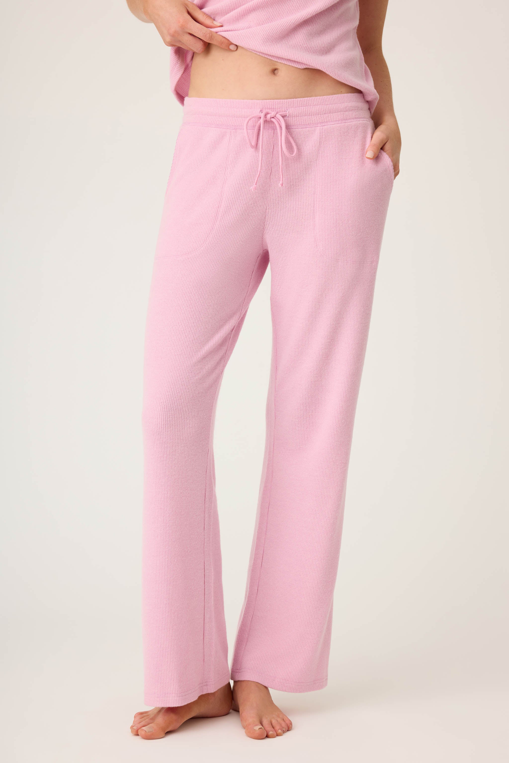 Morning Waffles Lounge Pants - Scarlet