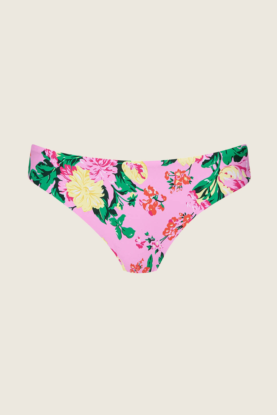 PJS x PQ Swim Dahlia Basic Ruched Bottom