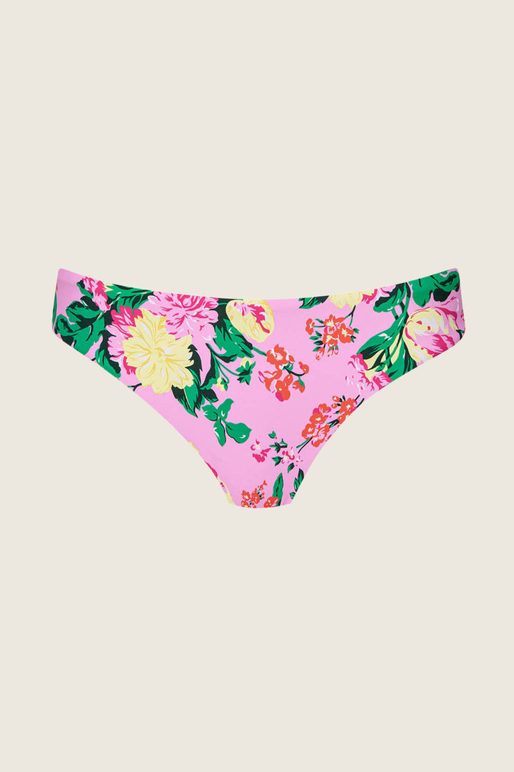PJS x PQ Swim Dahlia Basic Ruched Bottom