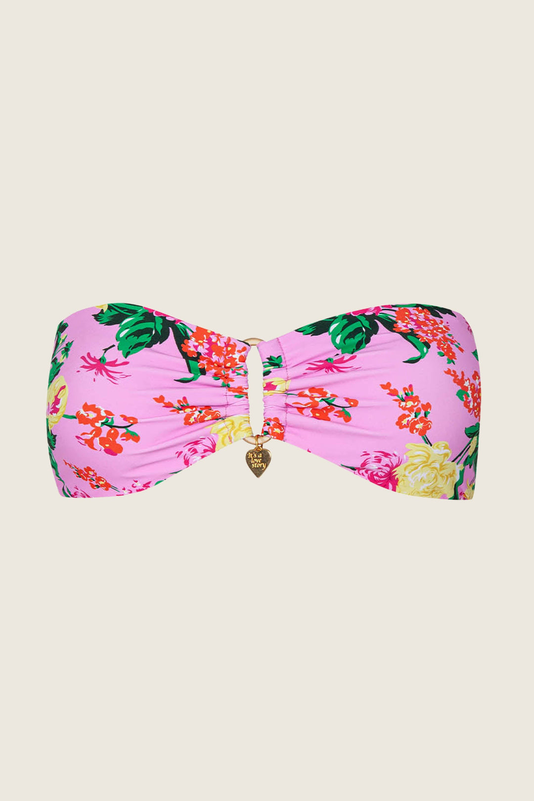 PJS x PQ Swim Dahlia Detail Bandeau