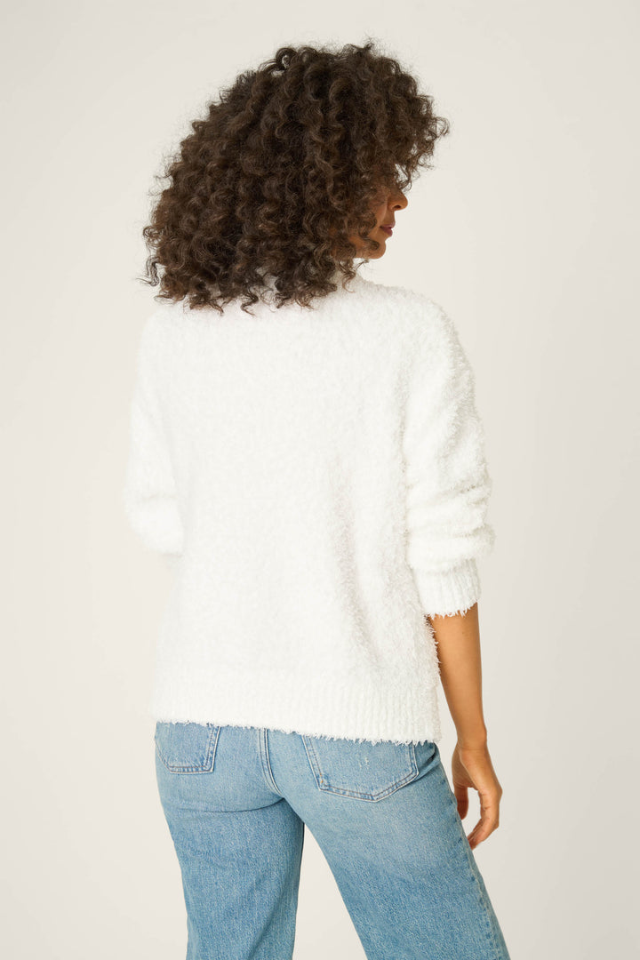 Bundle Up Boucle Ivory Cardigan - Cardigan - P.J. Salvage