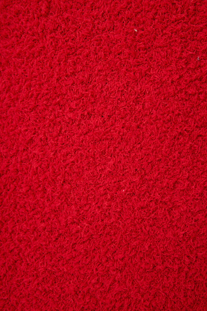 Bundle Up Boucle Red Cardigan - Cardigan - P.J. Salvage