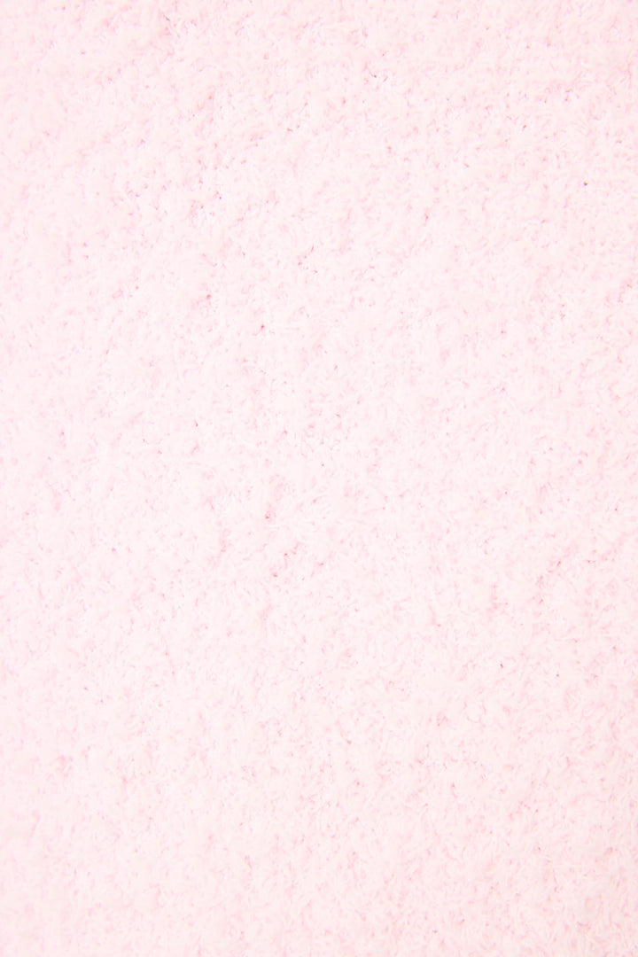 Bundle Up Boucle Pink Long Sleeve Top - Long Sleeve Top - P.J. Salvage