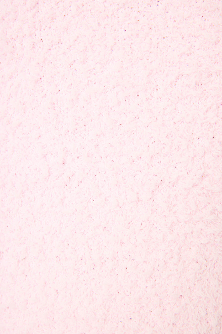 Bundle Up Boucle Pink Open Leg Pants - Open Leg Pants - P.J. Salvage