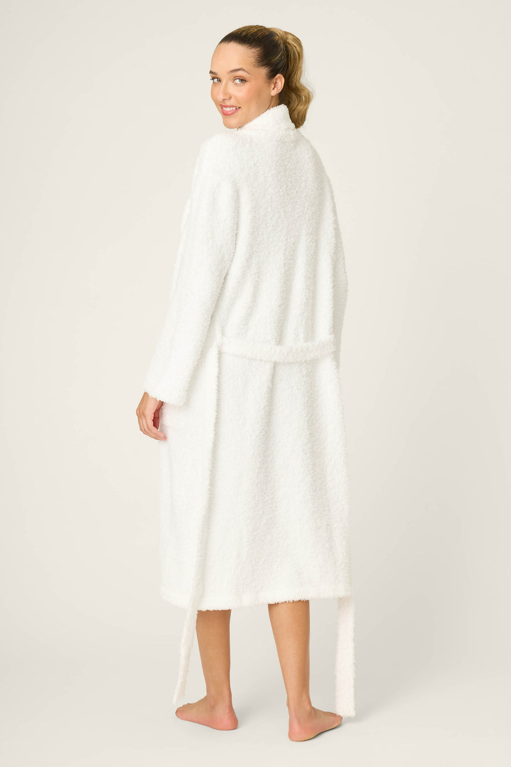 Bundle Up Boucle Ivory Robe - Robe - P.J. Salvage