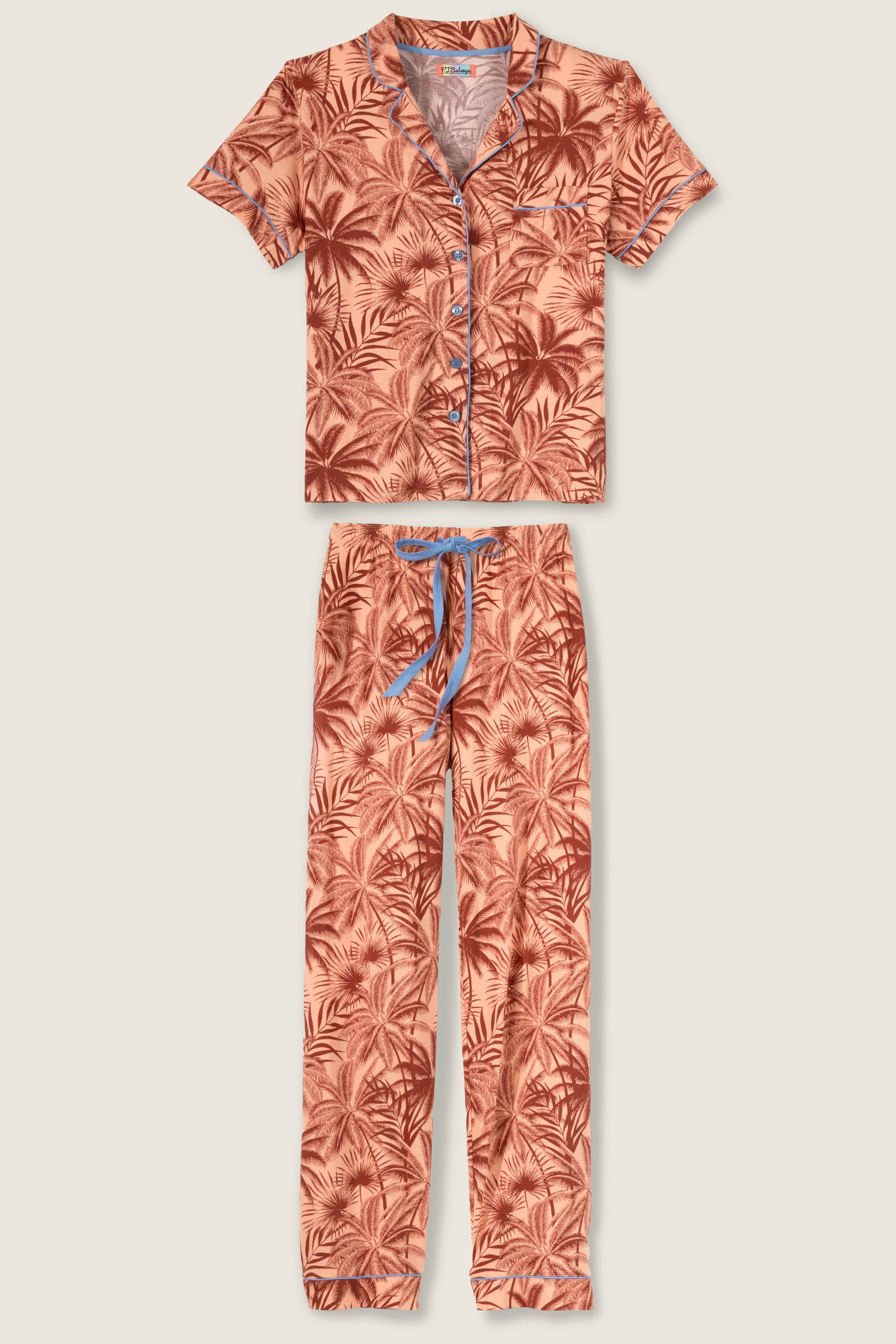Whimsy Palm PJ Set | P.J. Salvage