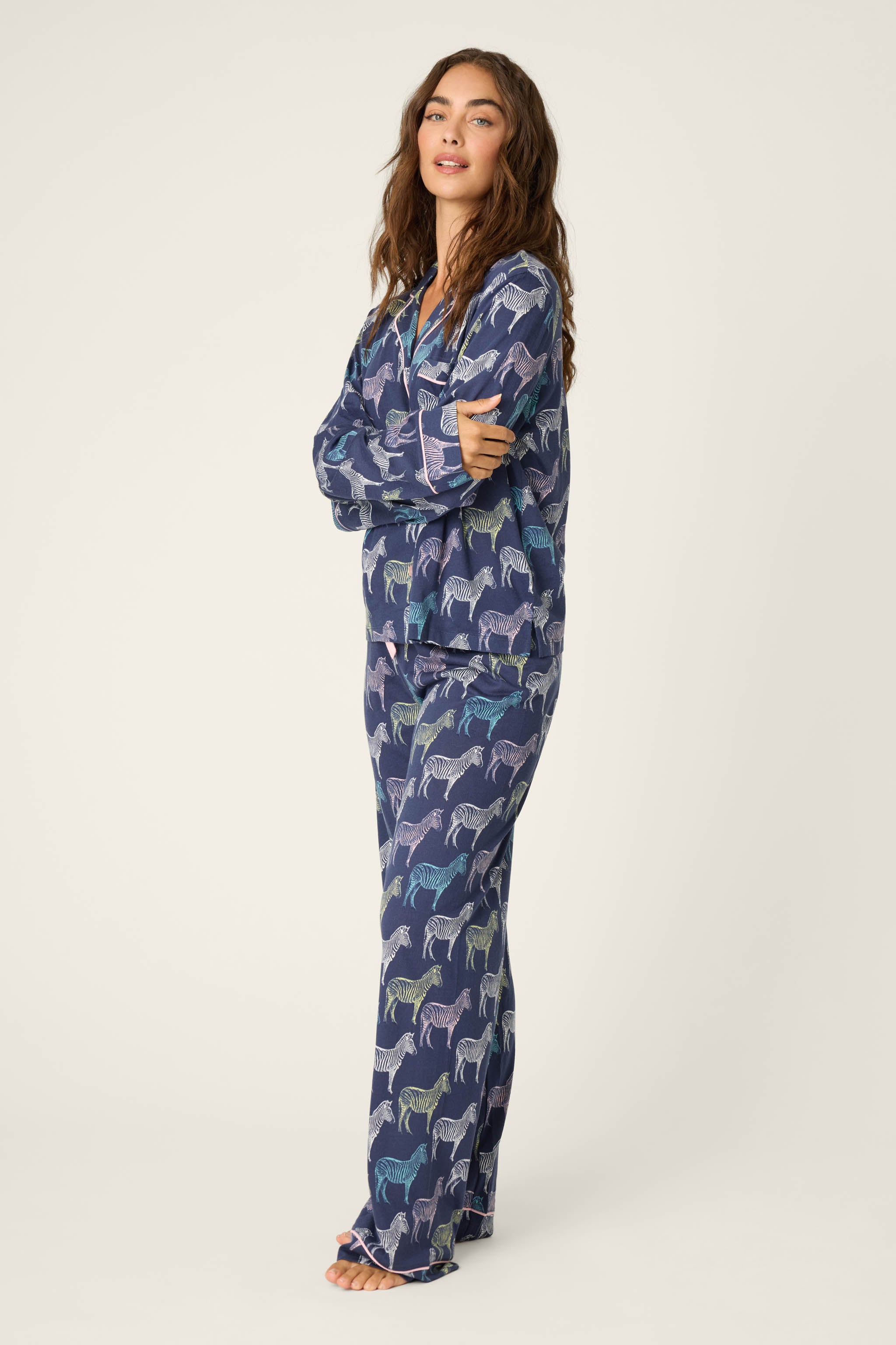 Whimsy Technicolor Safari PJ Set | P.J. Salvage