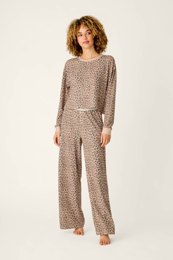 Boyfriend Boxer Wild Side Long Sleeve PJ Set