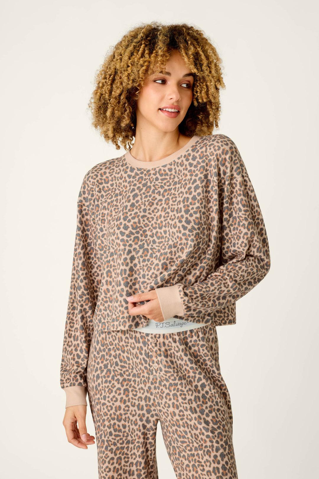 Boyfriend Boxer Wild Side Long Sleeve PJ Set