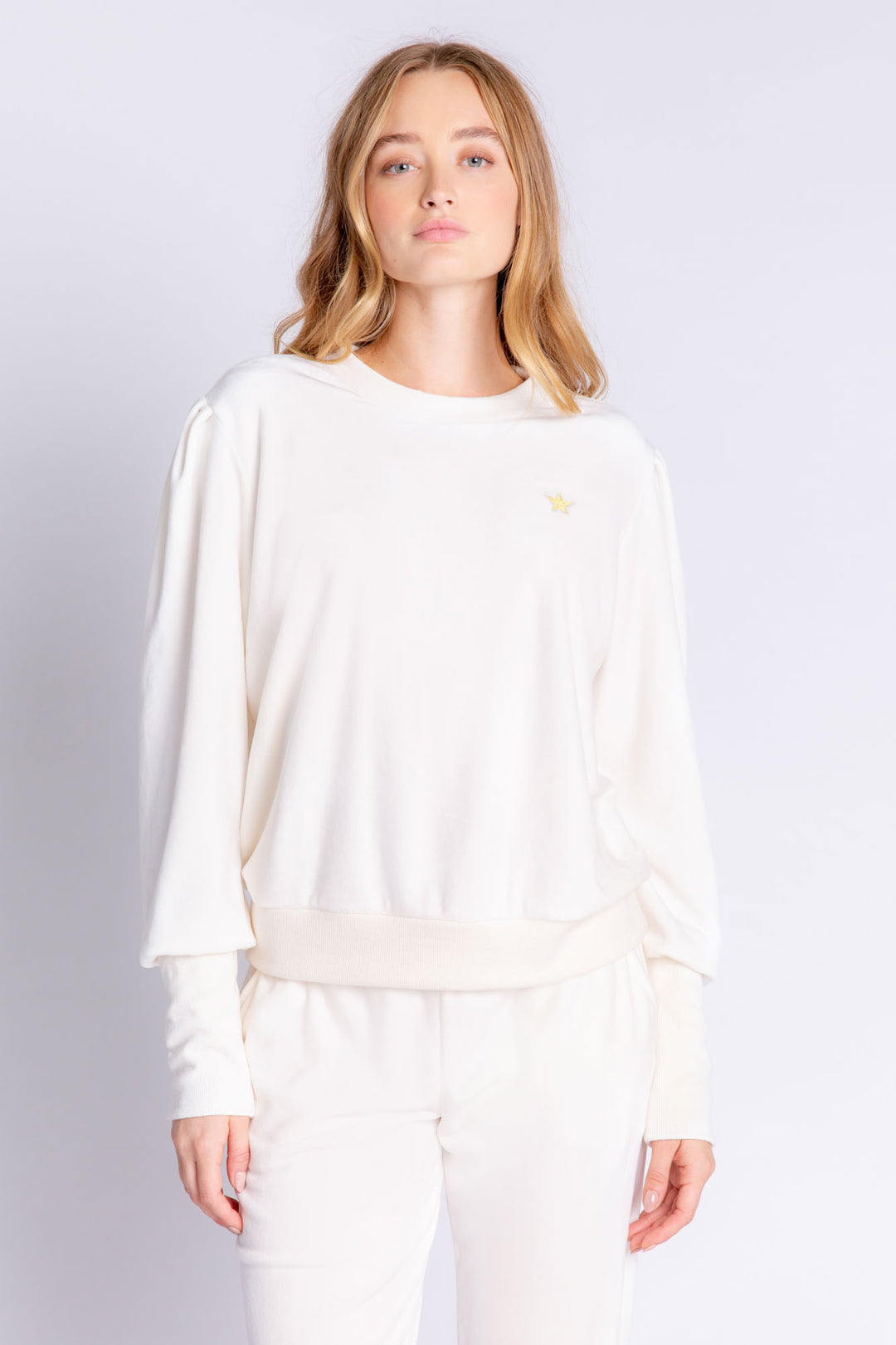 Velour Vanity Long Sleeve Top - Long Sleeve Tops - P.J. Salvage