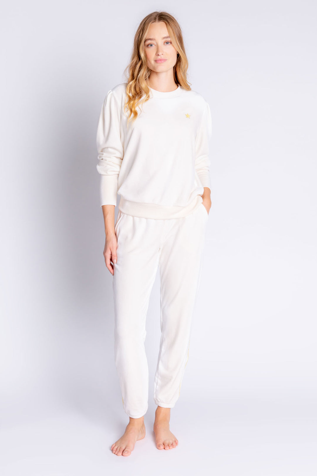 Velour Vanity Long Sleeve Top - Long Sleeve Tops - P.J. Salvage