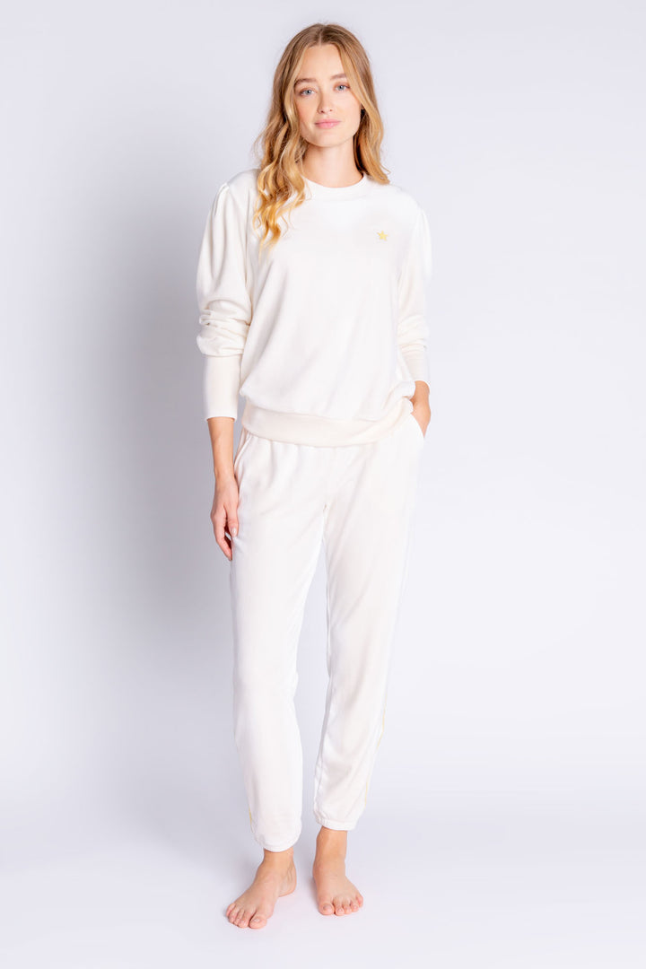 Velour Vanity Long Sleeve Top - Long Sleeve Tops - P.J. Salvage