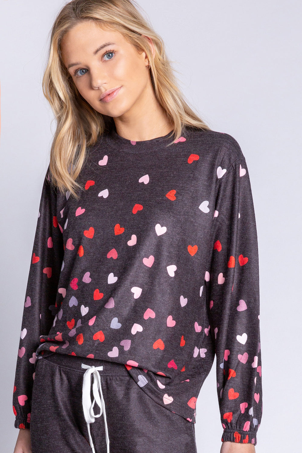Kiss Me Goodnight Long Sleeve Top - Long Sleeve Tops - P.J. Salvage