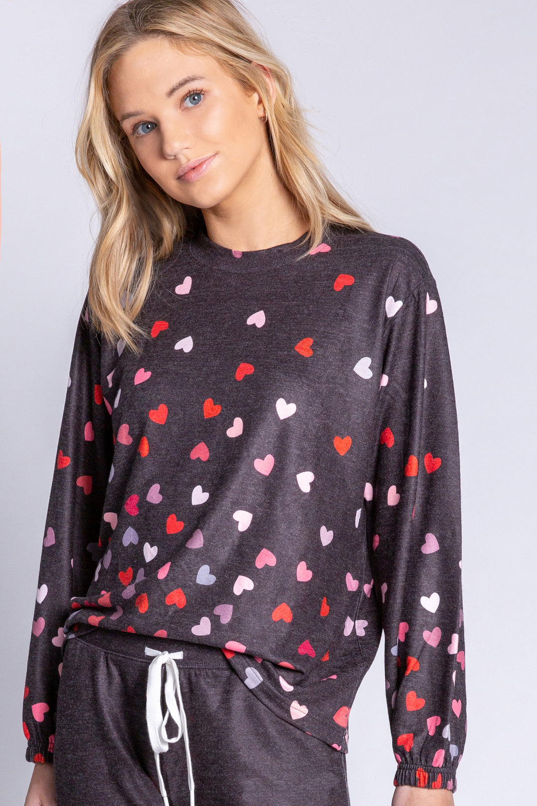 Kiss Me Goodnight Long Sleeve Top - Long Sleeve Tops - P.J. Salvage