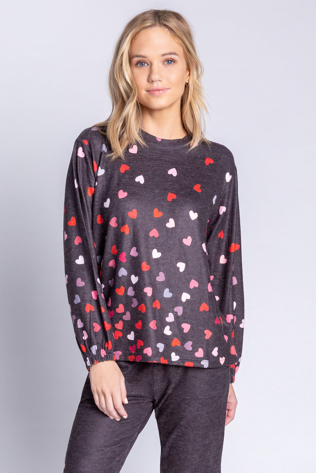 Kiss Me Goodnight Long Sleeve Top - Long Sleeve Tops - P.J. Salvage