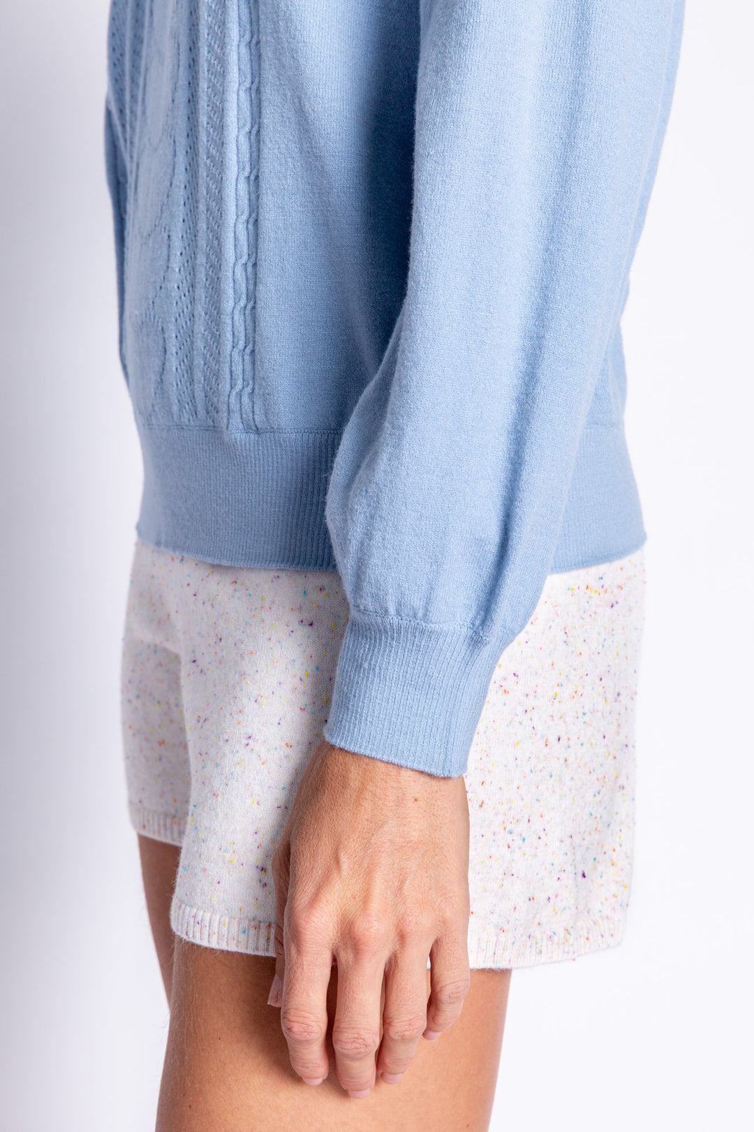 Pretty In Pointelle Long Sleeve Top - Long Sleeve Tops - P.J. Salvage