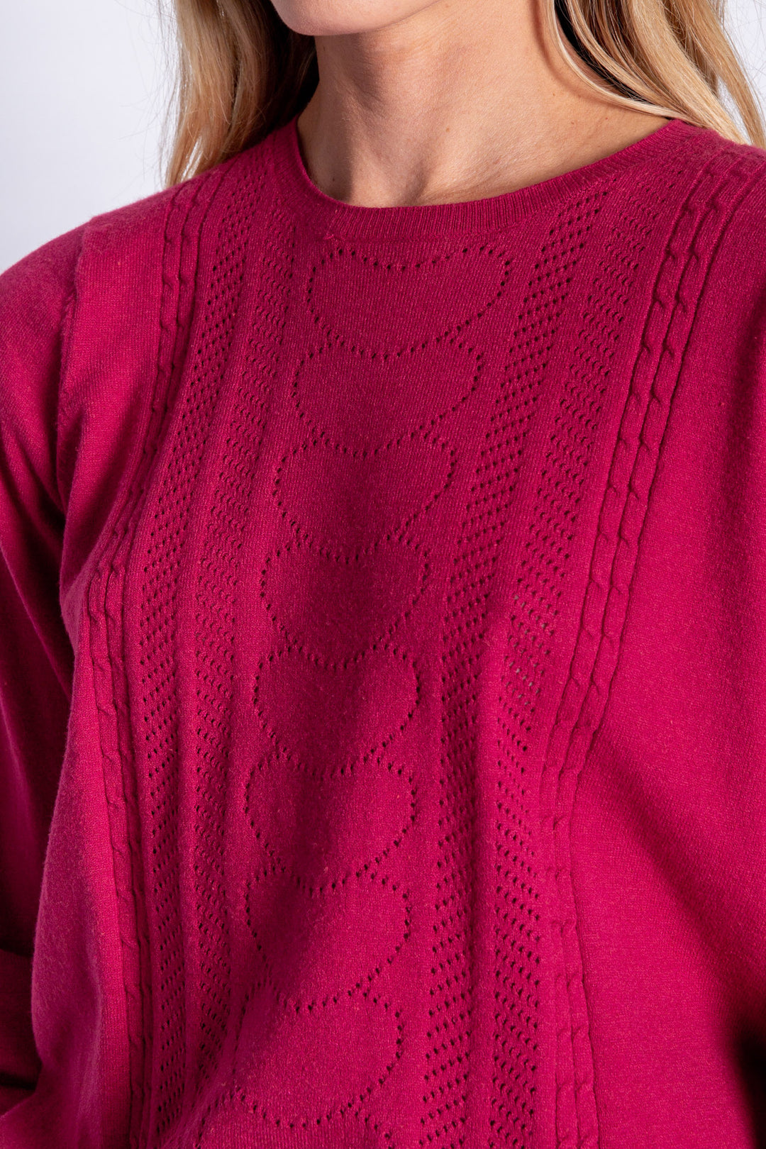 Pretty In Pointelle Long Sleeve Top - Long Sleeve Tops - P.J. Salvage