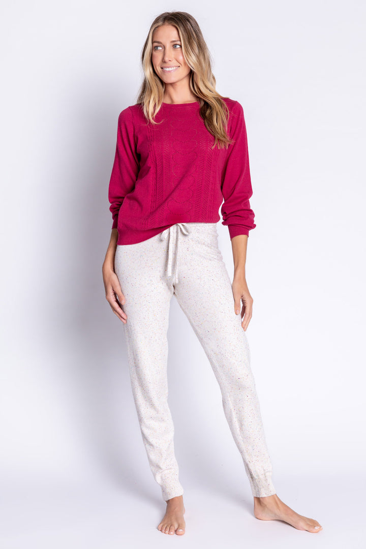 Pretty In Pointelle Long Sleeve Top - Long Sleeve Tops - P.J. Salvage