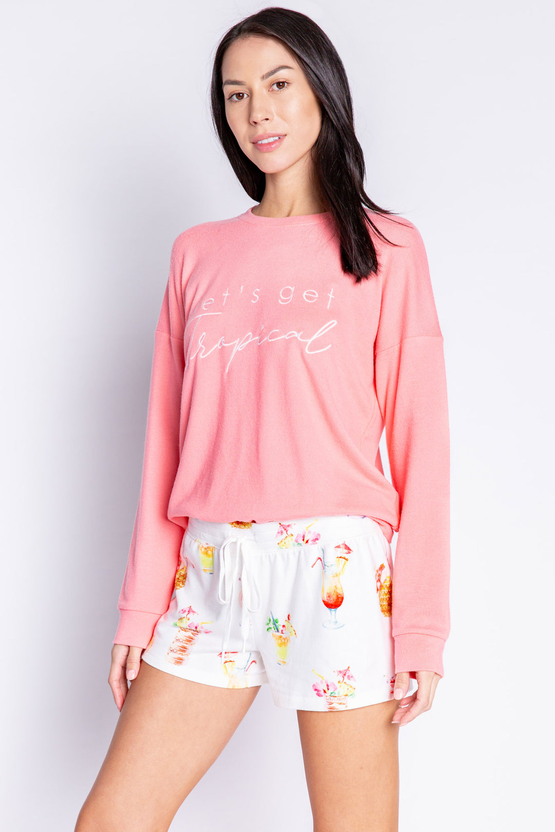 Lets Get Tropical Long Sleeve Top - Long Sleeve Tops - P.J. Salvage