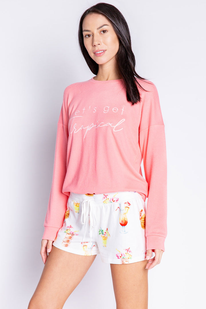 Lets Get Tropical Long Sleeve Top - Long Sleeve Tops - P.J. Salvage