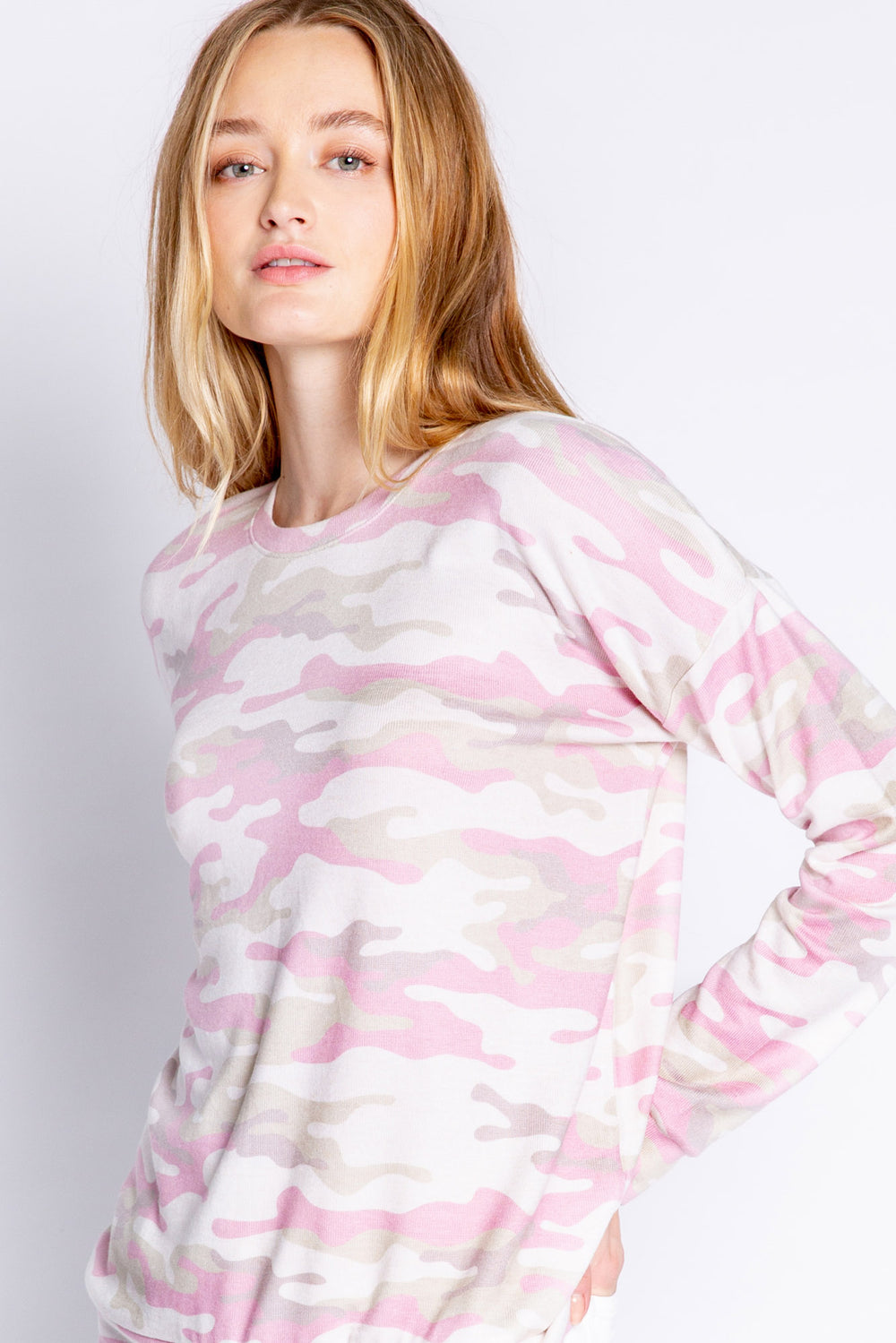 Peachy Party Long Sleeve Top - Long Sleeve Tops - P.J. Salvage