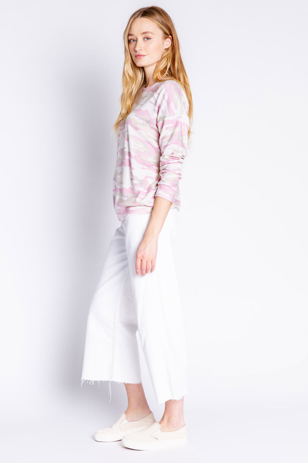 Peachy Party Long Sleeve Top - Long Sleeve Tops - P.J. Salvage