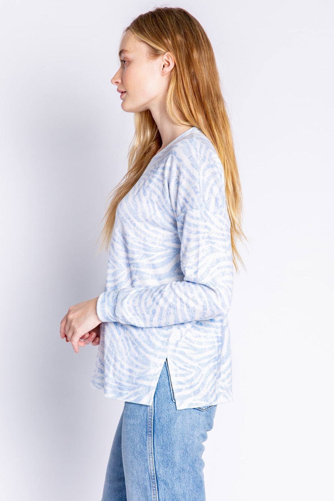 Peachy Party Long Sleeve Top - Long Sleeve Tops - P.J. Salvage