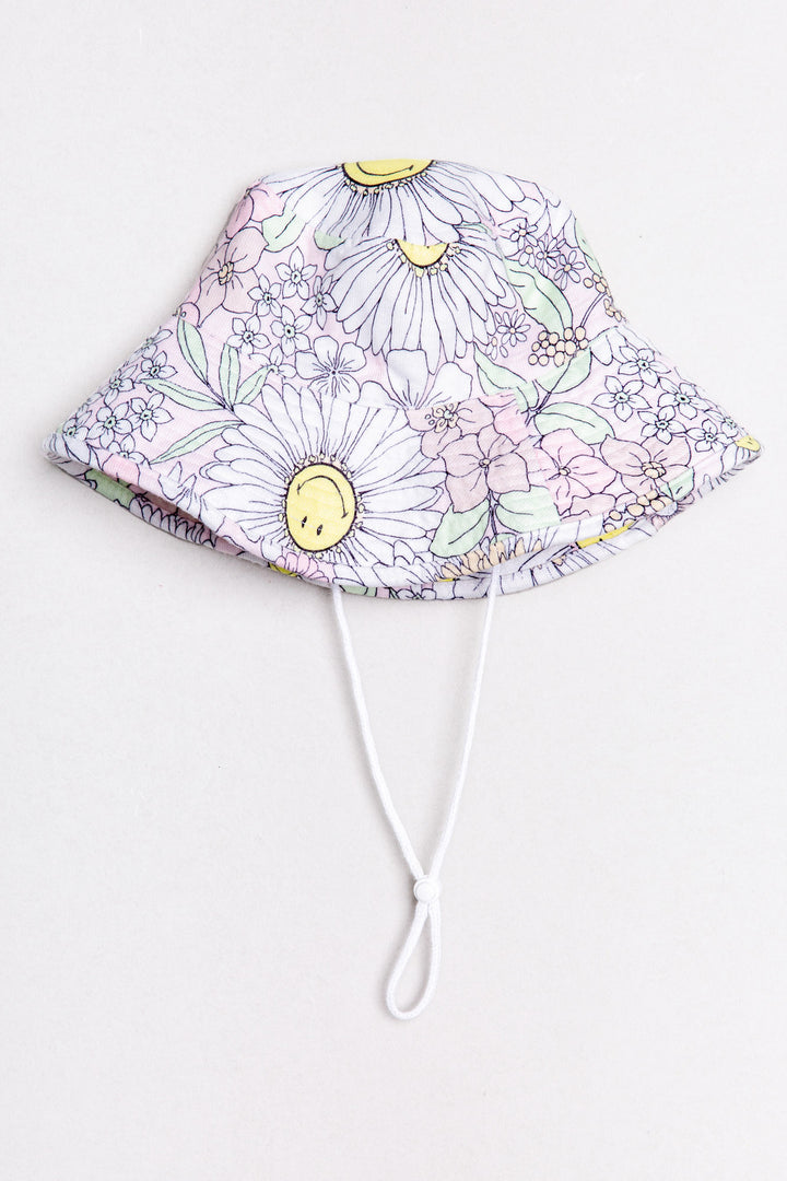 Smiley® Blooms Cap - Hats - P.J. Salvage