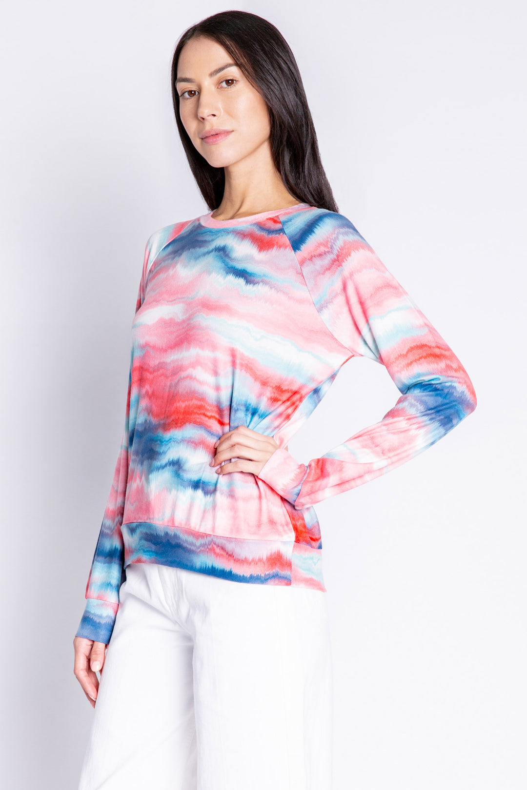 Sunsets Long Sleeve Top - Long Sleeve Tops - P.J. Salvage