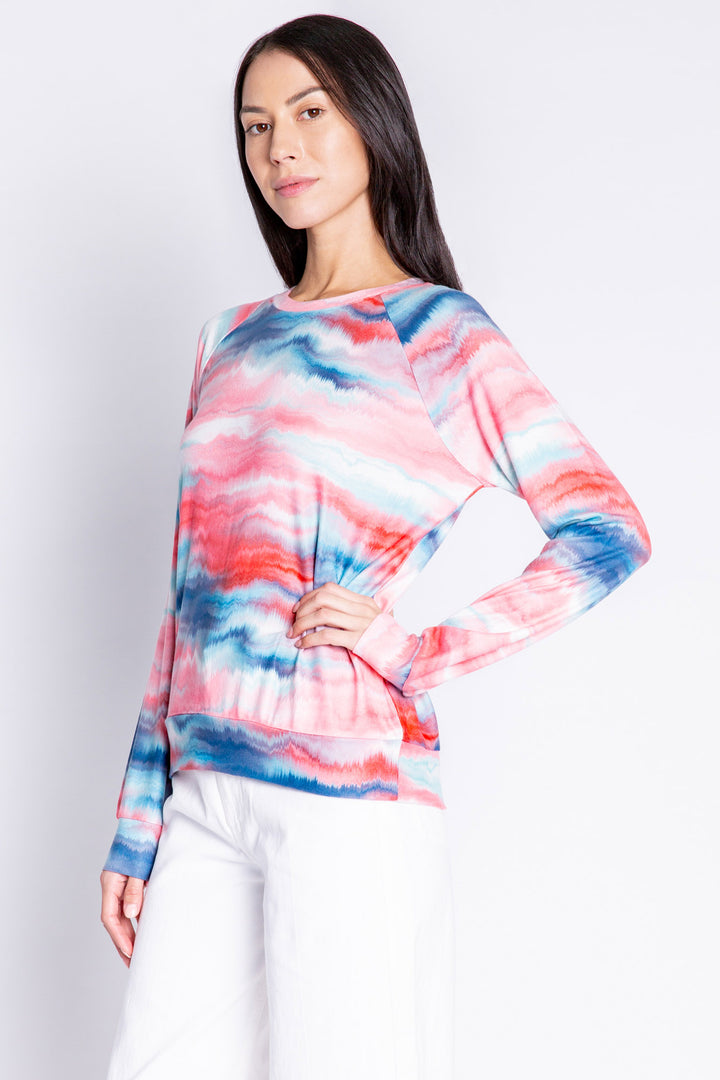 Sunsets Long Sleeve Top - Long Sleeve Tops - P.J. Salvage