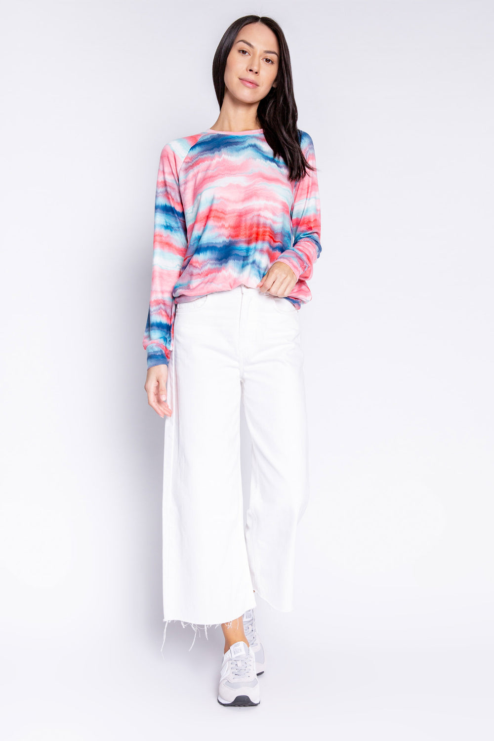 Sunsets Long Sleeve Top - Long Sleeve Tops - P.J. Salvage