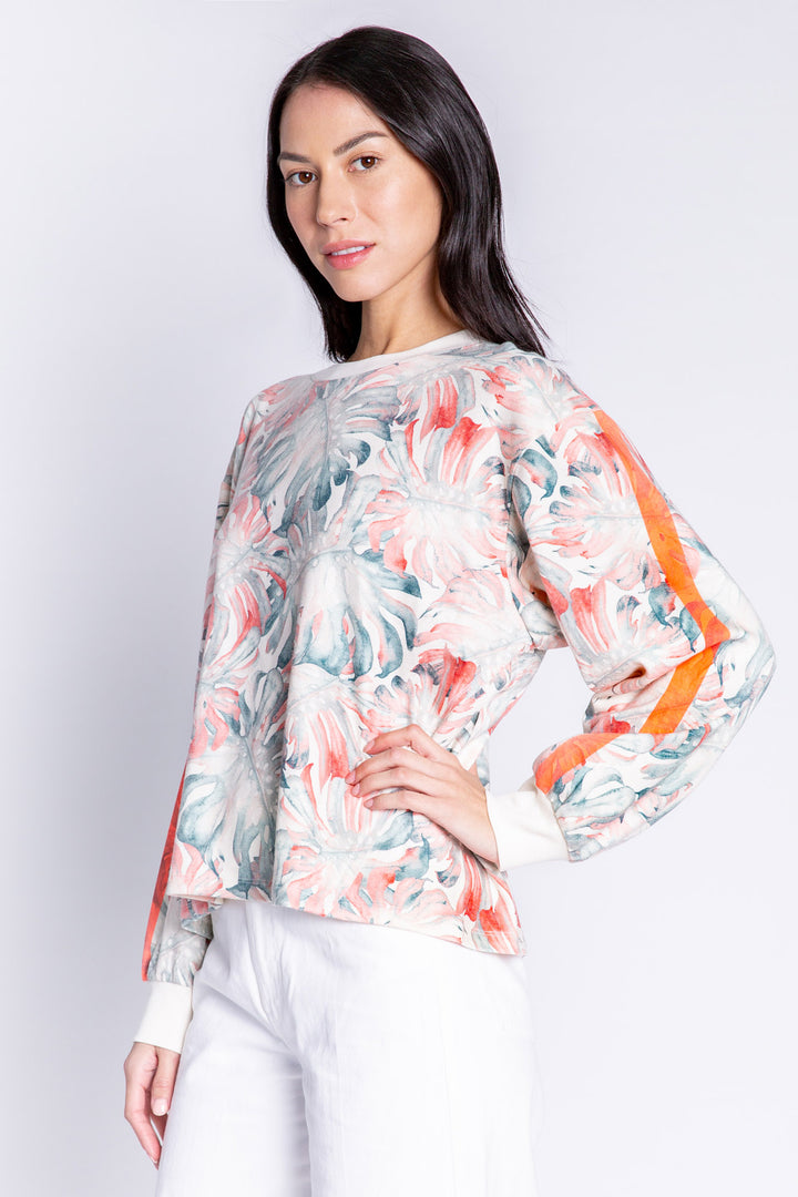 Tropic Like It's Hot Long Sleeve Top - Long Sleeve Tops - P.J. Salvage