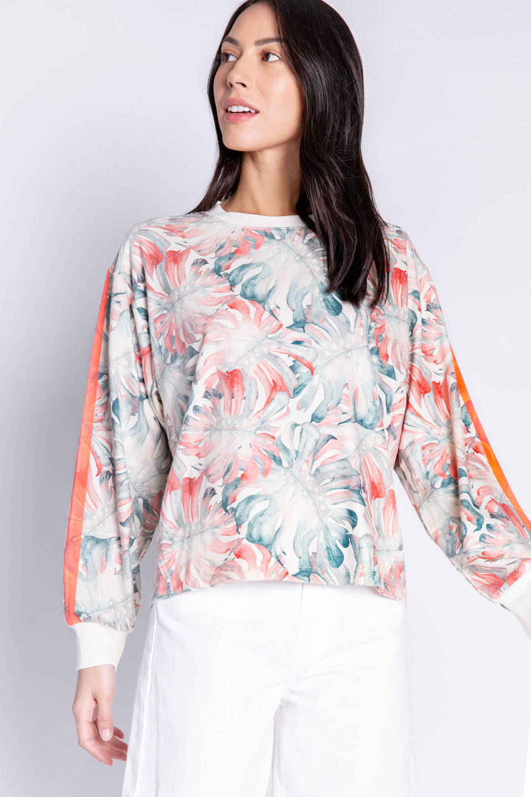 Tropic Like It's Hot Long Sleeve Top - Long Sleeve Tops - P.J. Salvage