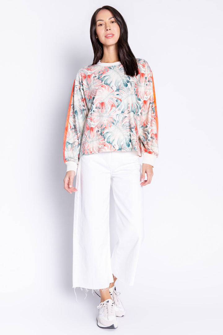 Tropic Like It's Hot Long Sleeve Top - Long Sleeve Tops - P.J. Salvage
